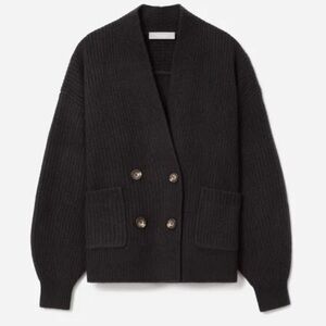 Everlane Felted Double Breasted Cardigan